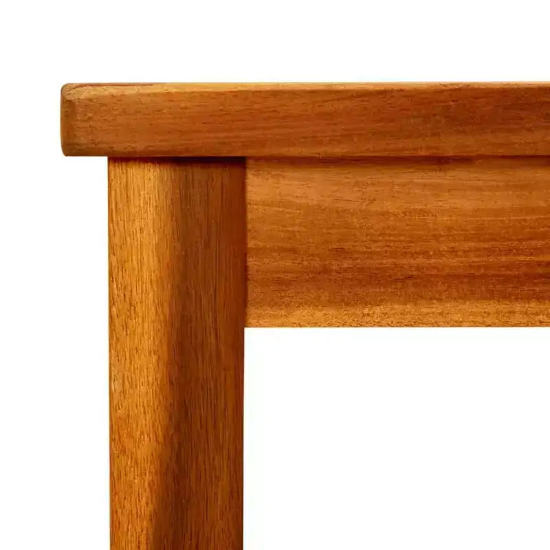 vidaXL Table Basse Bois Naturel Bois d'Acacia Massif - 17,7 x 17,7 x 14,2