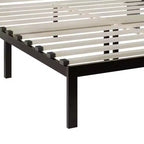 Lit plateforme en lin ChaletPosh