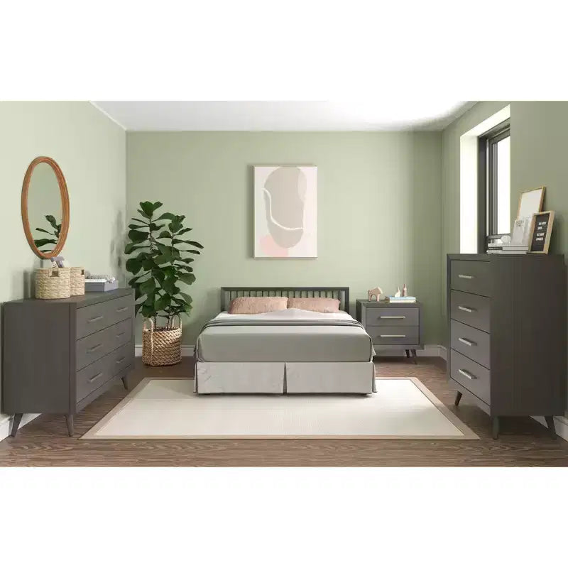 Commode double 6 tiroirs Child Craft Cranbrook pour chambre de bébé ou d'enfant, kit anti-basculement inclus pour éviter le basculement, finition non toxique, sans danger pour les bébés