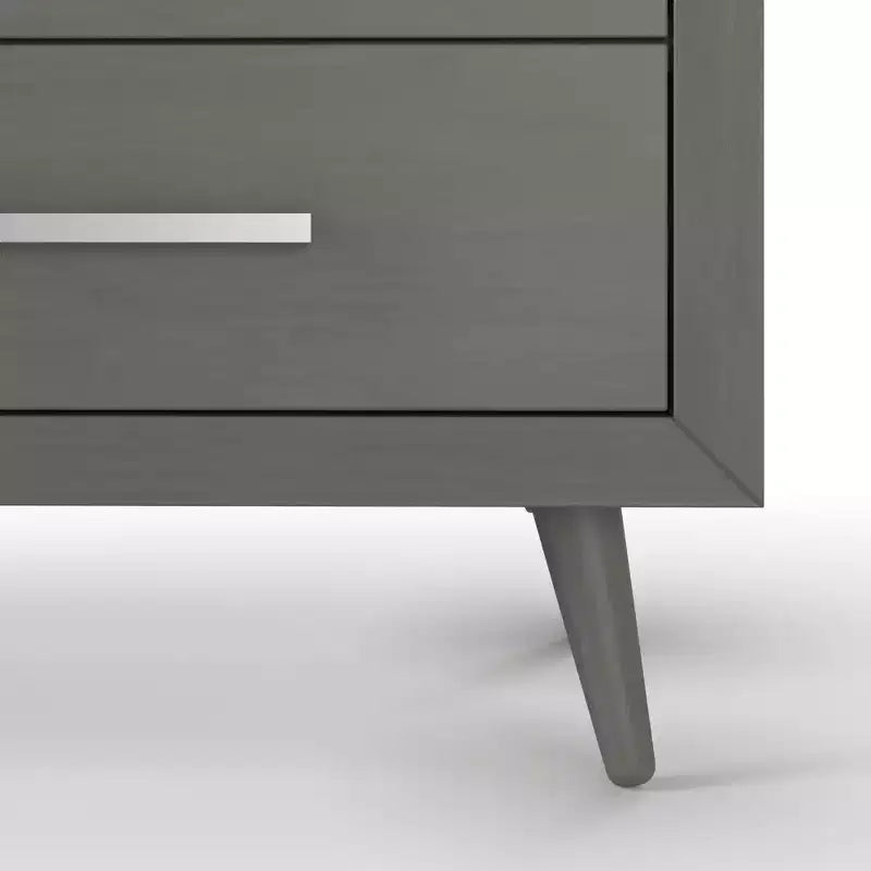 Commode double 6 tiroirs Child Craft Cranbrook pour chambre de bébé ou d'enfant, kit anti-basculement inclus pour éviter le basculement, finition non toxique, sans danger pour les bébés
