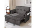 Dyonery Canapé-lit 51 avec pochette latérale, petit canapé-lit convertible 2 en 1 pour appartement, chambre et petit espace