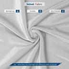 Lit de repos double COZONY avec barrières de sécurité, cadre de lit d'angle rembourré en velours avec tête de lit pour chambre d'enfant