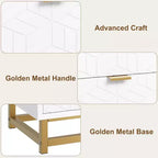 Commode blanche à 5 tiroirs, armoire haute à tiroirs, commode à 5 tiroirs avec grand espace de rangement, meuble de rangement en bois pour salon, couloir, bureau