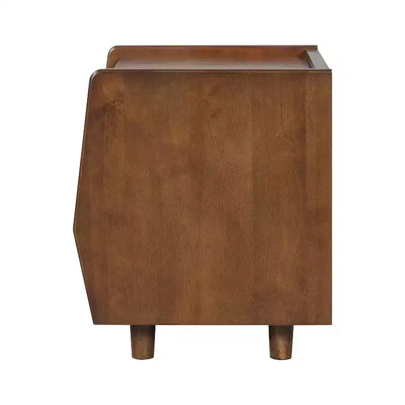 Christopher Knight Home Julia Table de chevet moderne en rotin avec 1 étagère ouverte et 1 tiroir