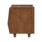 Christopher Knight Home Julia Table de chevet moderne en rotin avec 1 étagère ouverte et 1 tiroir