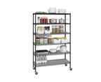 Étagère de rangement en fil d'acier 6 niveaux UltraDurable Seville Classics homologuée NSF, 48 x 18 po