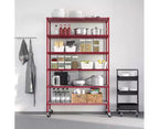 Étagère de rangement en fil d'acier 6 niveaux UltraDurable Seville Classics homologuée NSF, 48 x 18 po