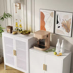 VIYET 31.5 Armoire de Rangement en Métal - 2 Portes et 2 Étagères Réglables, Meuble de Rangement en Acier (Sans Serrure), Blanc