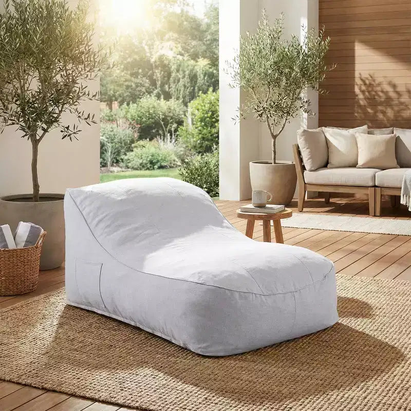 Lit de repos de jardin moderne Christopher Knight Home Kai Bean Bag