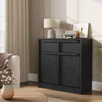 Sideboard Buffet Cabinet with 4 Drawers, 62.4 Large Coffee Cabinet with Storage, Modern Storage Buffet Table for Kitchen Dining Room, Living Room