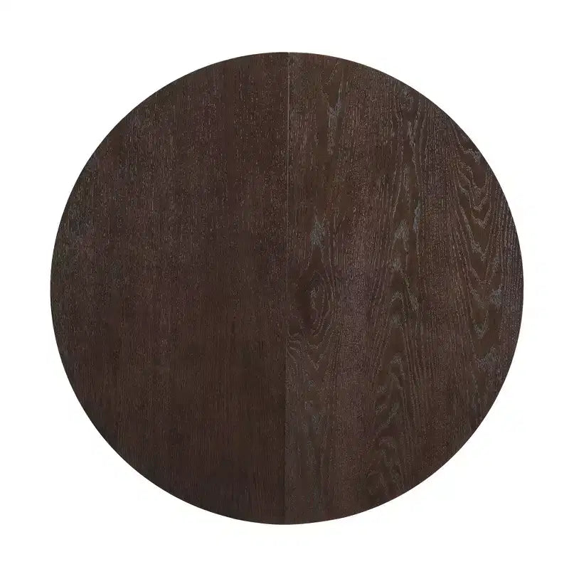 Ensemble de salle à manger rond extensible 5 pièces pour 4 personnes, table de salle à manger de cuisine moderne avec rallonge amovible et 4 chaises rembourrées pour salle à manger