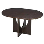 Ensemble de salle à manger rond extensible 5 pièces pour 4 personnes, table de salle à manger de cuisine moderne avec rallonge amovible et 4 chaises rembourrées pour salle à manger