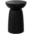 Willis 13 inch Wide Solid Mango Contemporary Stripe Accent Table