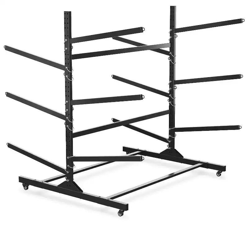 Support de rangement pour kayak ultra résistant à 3 couches COZONY, support en acier double face pour garage, quai, abri de jardin