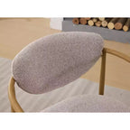 MAYEERTY Chaise de salle à manger moderne, chaise d'appoint rembourrée avec cadre en métal, chaise pour salon, chambre à coucher, salle à manger, bureau à domicile
