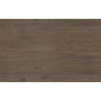 Banc de rangement transitionnel en bois massif Cantina de 112 cm de large, couleur brun fumé