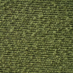 Christopher Knight Home Jyoti Pouf moderne en bois rembourré en bouclette de forme ovale