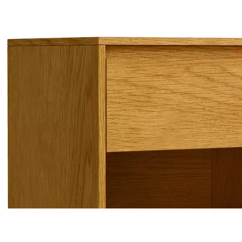Table de chevet industrielle Moreno de 20 po de large en chêne