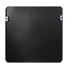 Miroir de salle de bain carré encadré en métal pour le mur