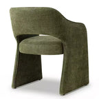 Chaises de salle à manger modernes 8 pièces, sièges de cuisine entièrement rembourrés en tissu, chaises de salle à manger avec accoudoir intégré et design des pieds - Panipeachy