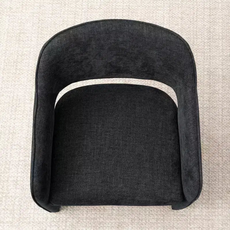 Chaises de salle à manger modernes 8 pièces, sièges de cuisine entièrement rembourrés en tissu, chaises de salle à manger avec accoudoir intégré et design des pieds - Panipeachy