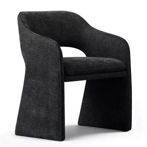 8-Piece Modern Dining Chairs, Fully Upholstered Fabric Kitchen Seating, Dining Room Chairs with Integrated Armrest and Leg Design-Panipeachy