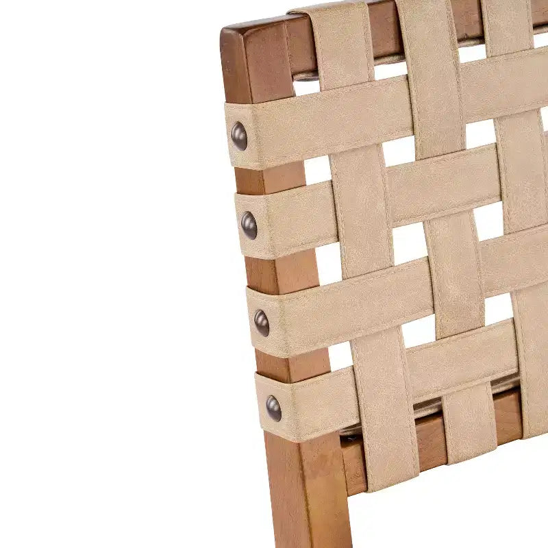 Tabourets de bar rembourrés en similicuir en bois d'hévéa contemporains Christopher Knight Home Audrey (Lot de 4)