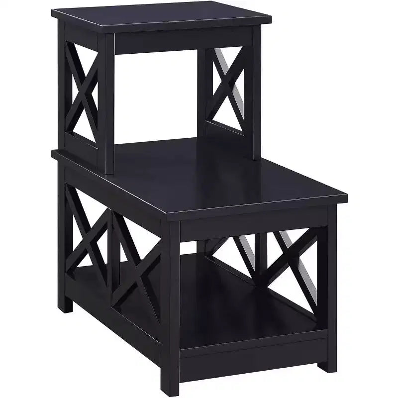 HomeStock Table d'appoint rectangulaire en bois 1 pièce