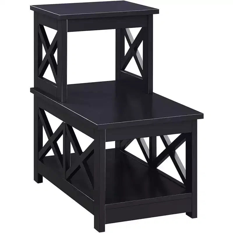 HomeStock Table d'appoint rectangulaire en bois 1 pièce