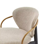 Christopher Knight Home Anan Tabourets de comptoir rembourrés en métal moderne (lot de 2)