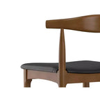 Tabouret de bar Angela Mid Century Modern en similicuir, entièrement assemblé