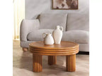 Table basse ronde en rotin Bayard - CWK3008 - Naturel - Safavieh Couture
