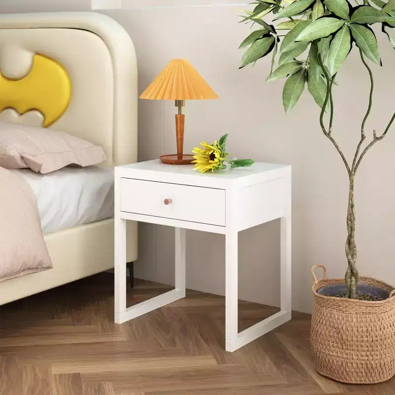 Tiroir de table de nuit minimaliste de rangement rond/cylindrique (W808P298012)