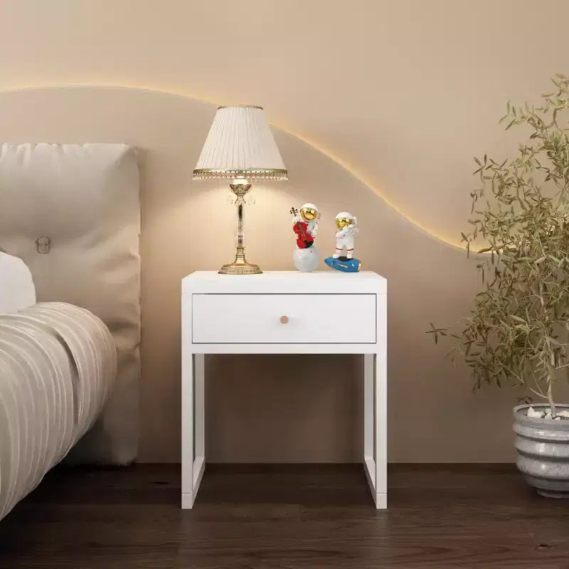 Tiroir de table de nuit minimaliste de rangement rond/cylindrique (W808P298012)
