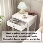 Tiroir de table de nuit minimaliste de rangement rond/cylindrique (W808P298012)