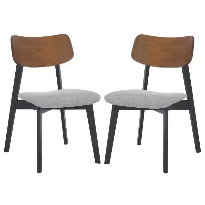Chaise de salle à manger en bois Divya (lot de 2) - SFV6710 - Safavieh Couture