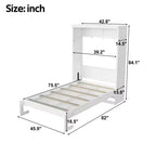 Lit escamotable Polibi avec armoire pliante