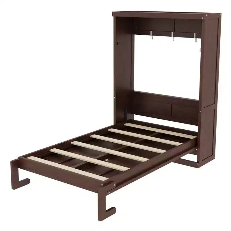 Lit escamotable Polibi avec armoire pliante
