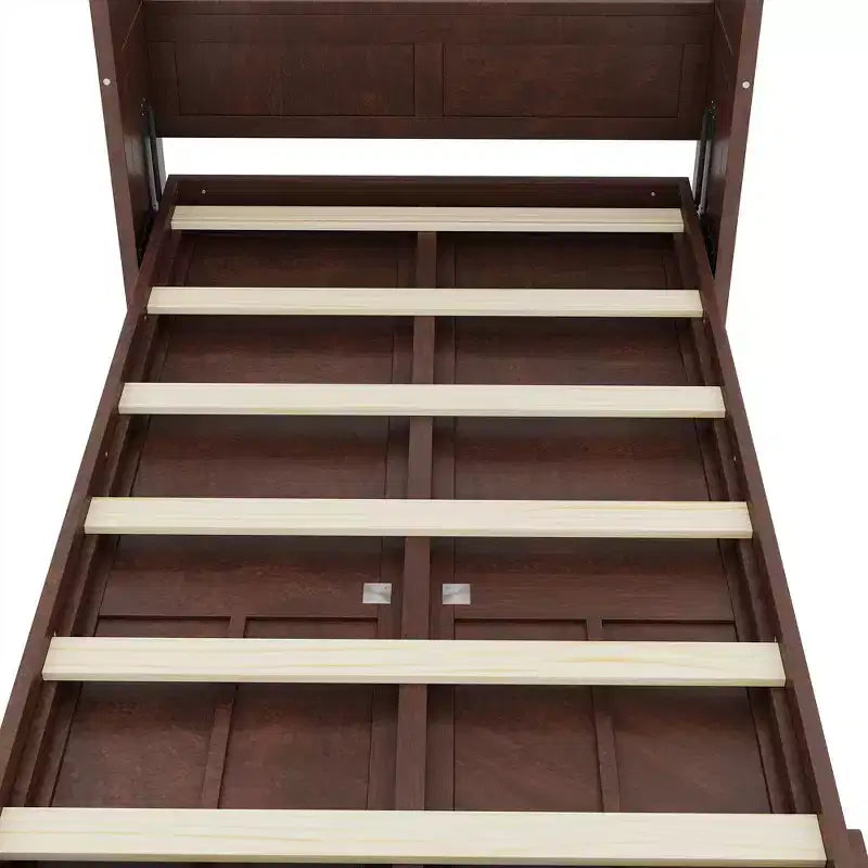 Lit escamotable Polibi avec armoire pliante
