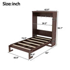 Lit escamotable Polibi avec armoire pliante