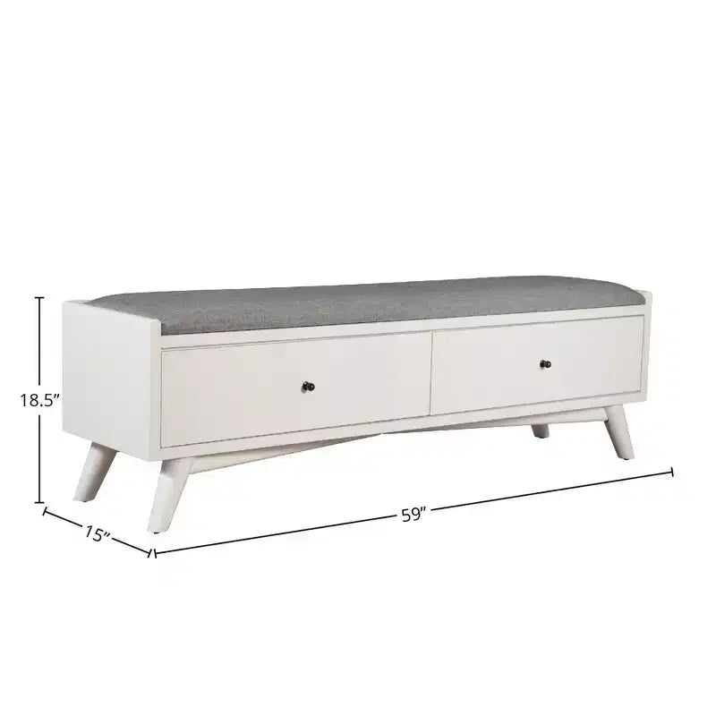 Banc Flynn, blanc