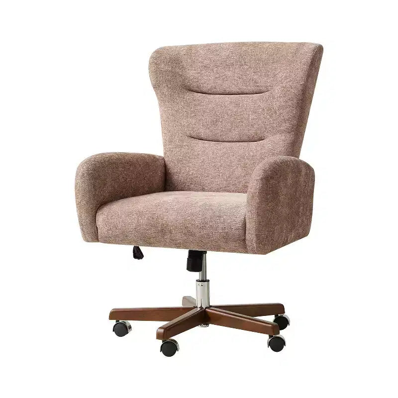 Chaise de bureau Jocelyn avec hauteur réglable et accoudoirs courbés|HULALA HOME