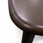 Table de comptoir carrée moderne en bois d'hévéa Lukas par Christopher Knight Home avec bord incurvé