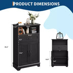 Ensemble de 2 placards de rangement pour salle de bain, Organisateur de style ferme pour salle de bain, cuisine, salon, entrée