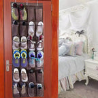 Organisateur de chaussures 24 poches à suspendre derrière une porte Collection Maison