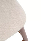Tabourets de bar ModernLuxe (lot de 2/4), tabourets de comptoir à dossier en fuseau de style Mid-Century avec siège rembourré, tabourets de cuisine modernes pour îlot central