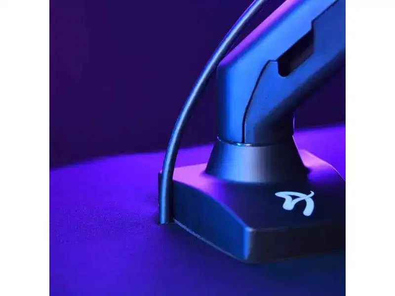 Bureau de jeu incurvé compact Arozzi Arena