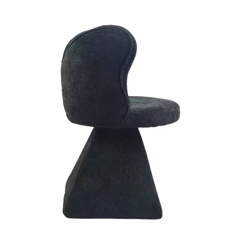 Chaise de vanité élégante Whisen avec dossier papillon, Chaise de coiffeuse moderne, Tabouret de maquillage, Chaise pivotante d'appoint, Chaises de salle à manger
