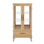 MAYEERTY Meuble de salle de bain en MDF étanche avec découpe pour lavabo et 2 tiroirs à fermeture douce