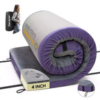 Sersper 4 Inch Outdoor Mattress for Camping and RV with Side Pocket,Waterproof,Portable,Folding